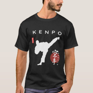 Kenpo Beginner Calligraphy Font Kenpo Karate Desig T-Shirt