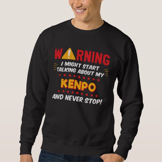 Kenpo Joke Graphic Sweatshirt (Front)