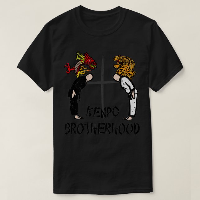 Kenpo Karate Brotherhood T-Shirt (Design Front)