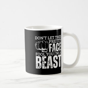 Kenpo Karate Girl I'm A Beast Funny Women American Coffee Mug