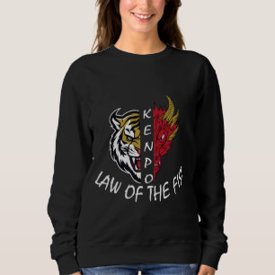 Kenpo Karate Law of the Fist Funny Saying Martial  Sweatshirt