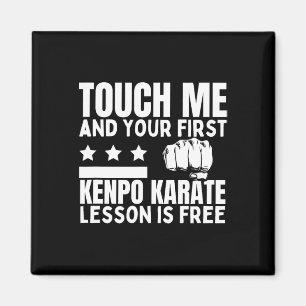 Kenpo Karate Lesson For Free Coach Funny American  Magnet