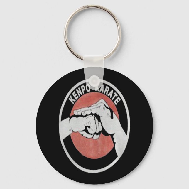 Kenpo Karate Martial Arts Custom Gift Key Ring (Front)