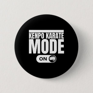 Kenpo Karate Mode On Funny American Kenpo 1 6 Cm Round Badge