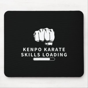 Kenpo Karate Skills Loading Funny American Kenpo 1 Mouse Pad