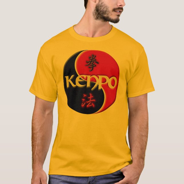 Kenpo Yin Yang T-Shirt (Front)