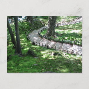 Kenrokuen Garden: Kanazawa, Japan Postcard