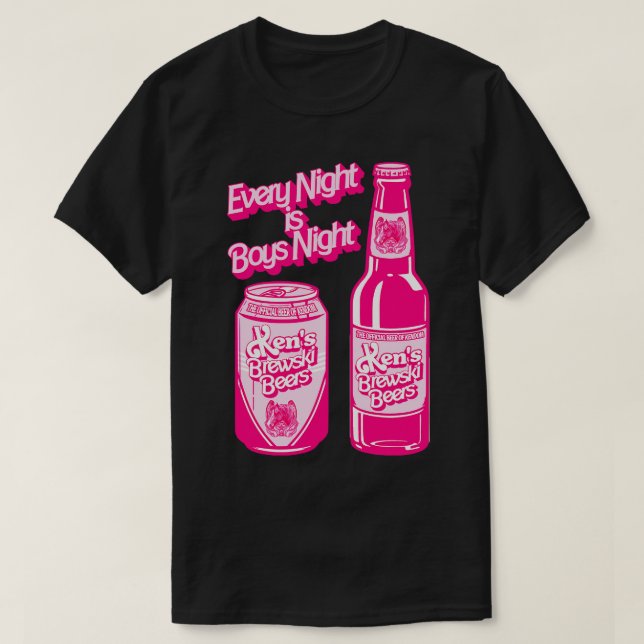 Kens Brewski Beers T-Shirt (Design Front)