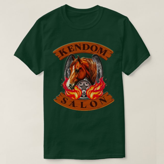 Kens Salon T-Shirt (Design Front)