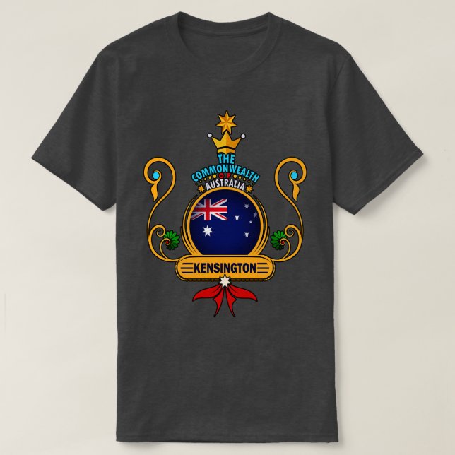 Kensington Australia New South Wales T-Shirt (Design Front)