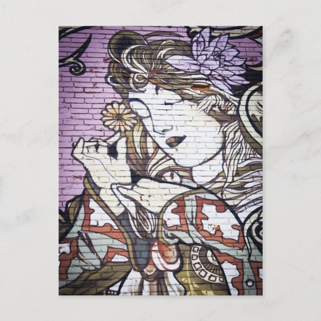 Kensington Market Street Art / Graffiti Postcard (Front)