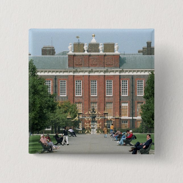 Kensington Palace 15 Cm Square Badge (Front)