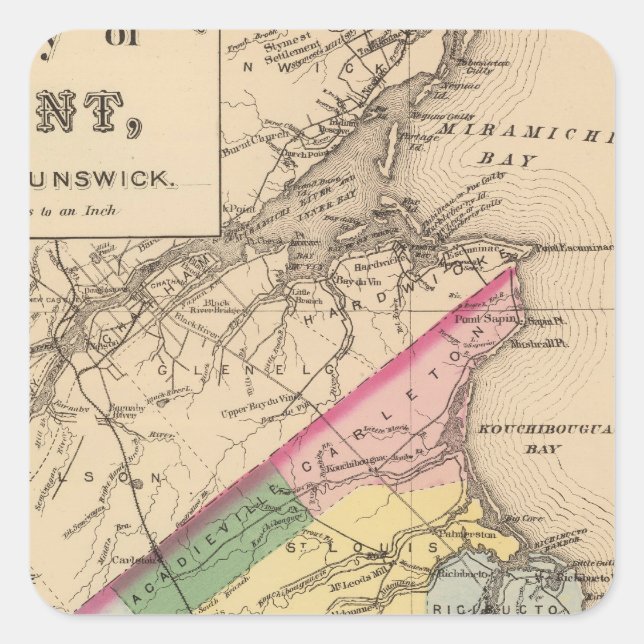 Kent Co, NB Square Sticker (Front)