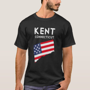 Kent Connecticut USA State America Travel Connecti T-Shirt