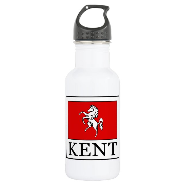 Kent County England 532 Ml Water Bottle (Front)