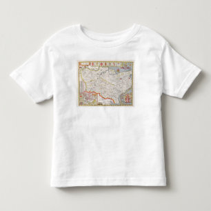 Kent, engraved by Jodocus Hondius Toddler T-Shirt