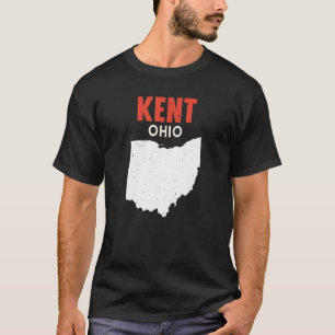 KENT Ohio USA State America Travel Ohioan T-Shirt