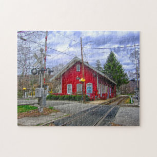 Kent  Station Connecticut. Jigsaw Puzzle