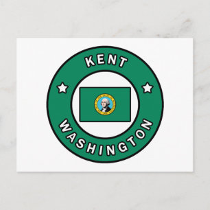 Kent Washington Postcard
