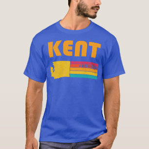 Kent Washington Vintage Distressed Souvenir T-Shirt