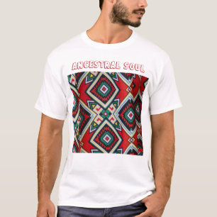 Kente Geometric Tapestry T-Shirt