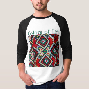 Kente Geometric Tapestry T-Shirt