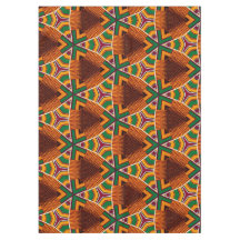 Kente Geometrics Kwanzaa Afrocentric Table Cloth 