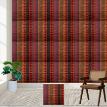 Kente-Inspired African Pattern Tile