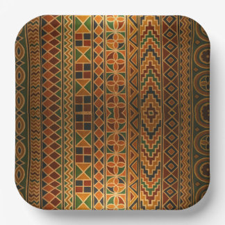 Kente Party Plates