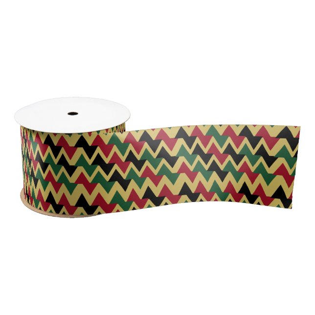 Kente Satin Ribbon (Spool)