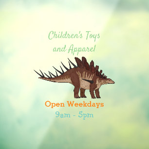 Kentrosaurus cartoon illustration