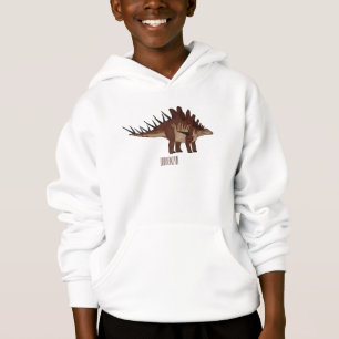 Kentrosaurus cartoon illustration 