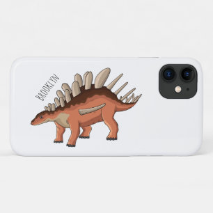 Kentrosaurus cartoon illustration iPhone 11 case