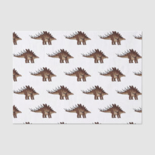Kentrosaurus cartoon illustration  tissue paper