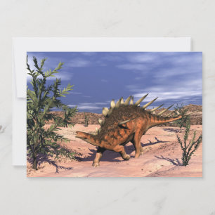 Kentrosaurus dinosaur - 3D render