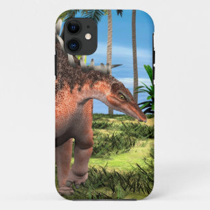 Kentrosaurus Dinosaur Jungle Prehistoric Art iPhone 11 Case