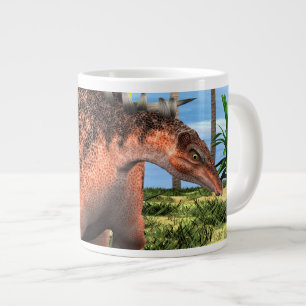 Kentrosaurus Dinosaur Jungle Prehistoric Art Large Coffee Mug
