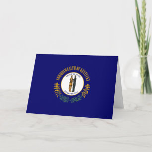 Kentuckian Flag, Flag of Kentucky Card