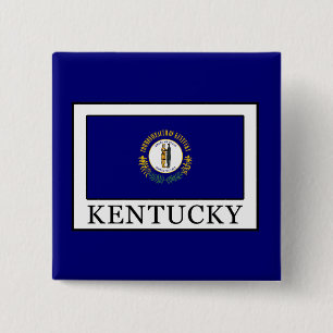 Kentucky 15 Cm Square Badge