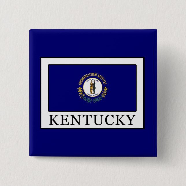 Kentucky 15 Cm Square Badge (Front)