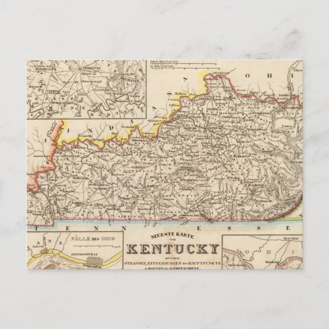 Kentucky 4 postcard (Front)