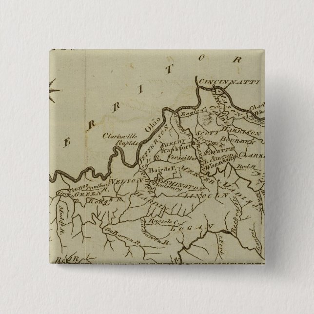 Kentucky 5 15 cm square badge (Front)