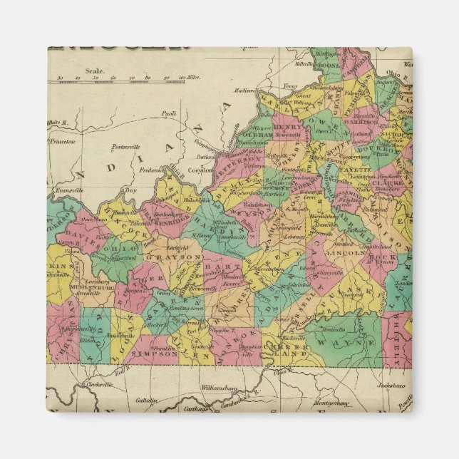 Kentucky 6 magnet (Front)