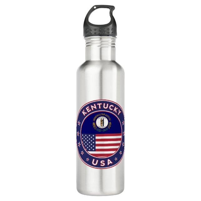 Kentucky 710 Ml Water Bottle (Front)