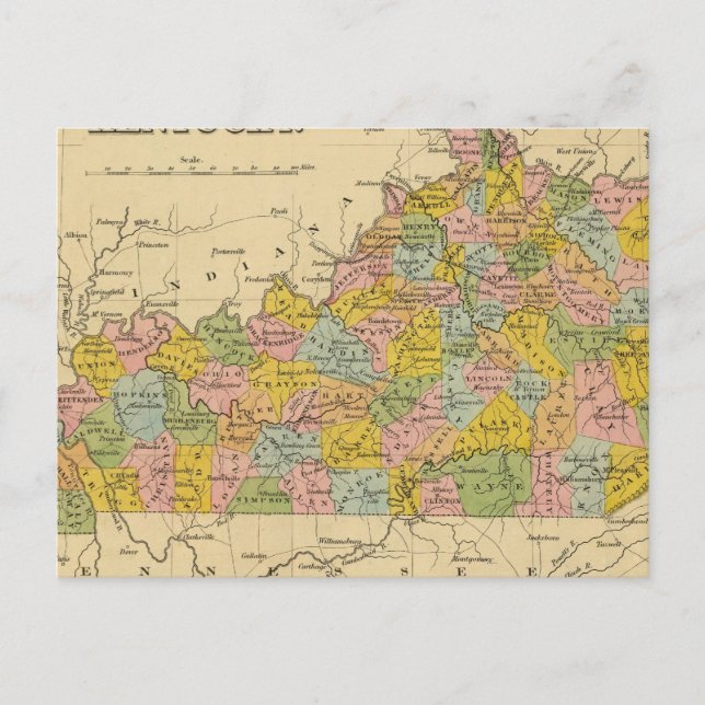 Kentucky 9 postcard (Front)