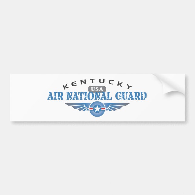 Kentucky Air National Guard Bumper Sticker (Front)
