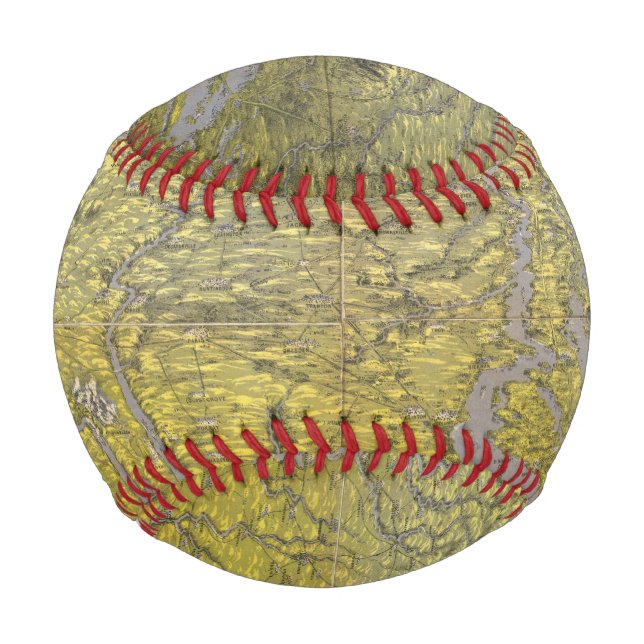 Kentucky and Tennessee 5 Baseball (Front)