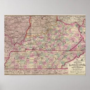 Kentucky and Tennessee 7 Poster