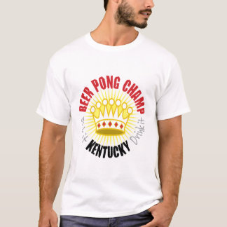 Kentucky Beer Pong Champ T-Shirt