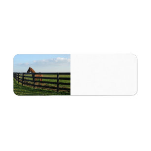 Kentucky Bluegrass Country Return Address Label